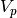 V_{p}